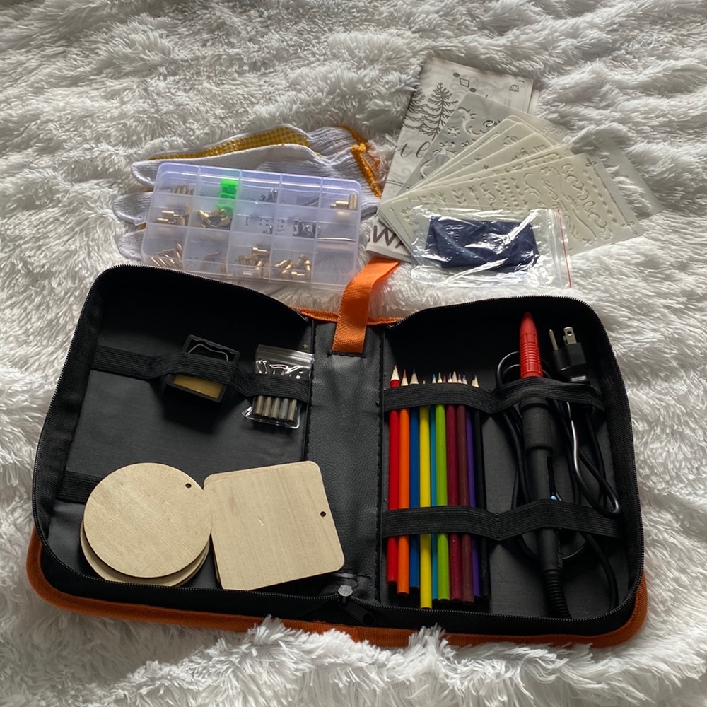 Wood burning kit